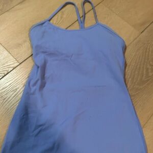 Light Blue/Purple Y-Back Top